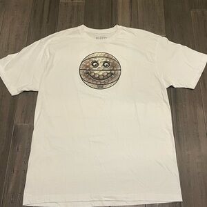 Market x Malbon Smiley Golf Ball T-Shirt XL White Graphic Tee Streetwear